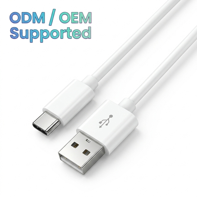 High Quality 3A USB-C Type-C Fast Charging Cable Pure Copper Conductor PVC for Mobile Phone Tablet Power Bank Computer Earphone