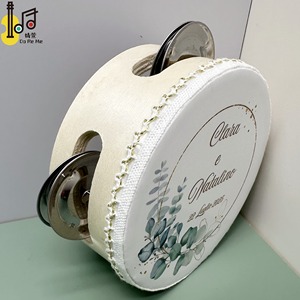 Novità 2025 Design Italiano Strumento Musicale per Matrimoni Chiese Feste Tamburelli Personalizzati Tamburo a Mano Prezzo Giocattolo per Adulti - Product Image 6
