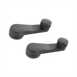 Manija de elevalunas de plástico negra para coche VW, repuesto para Santana Golf Jetta, 1H0837581D - Product Image 1