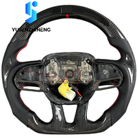 Volant en fibre de carbone pour Dodge Charger Challenger Durango Demon SRT Journey RT Viper Ram TRX SXT Hellcat Scat Pack