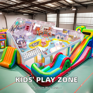 Bóng lớn hồ bơi Trampoline trong nhà phiêu lưu chơi cấu trúc trẻ em trong nhà mềm chơi bộ cho trung tâm giải trí trong nhà công viên thiết bị - Product Image 4