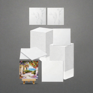 GF Cotton White Multi-size Painting Panel Blank <b>Canvas</b> Sheets DIY Acrylic Oil <b>Paint</b> Sketch Portable Drawing /Boards - Product Image 2