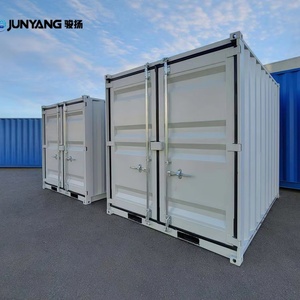 ตู้คอนเทนเนอร์ขนาดเล็ก 9 ฟุต ทำจากเหล็กคอร์เทน สำหรับจัดเก็บสินค้า - Product Image 1