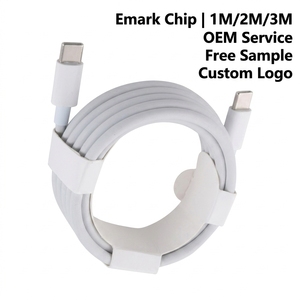 Câble de charge rapide USB-C vers USB-C 100W 1M 2M avec puce Emark PD 5A, câble de données à charge ultra-rapide pour <span class=keywords><strong>Apple</strong></span> MacBook iPhone 15 16 17 - Product Image 1