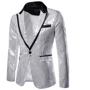 gold sequin jacket mens