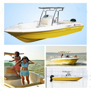 FLIT-620B, Bote de Pesca de 21 pies con Control Central, Bote Deportivo de Fibra de Vidrio para 8 Pasajeros, 620 cm - Product Image 4