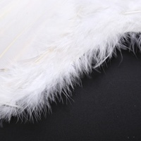 Ailes d'ange personnalisables avec de la pure plume Halo Dye-à motifs pour le défilé Costume Party Performance Holy Look