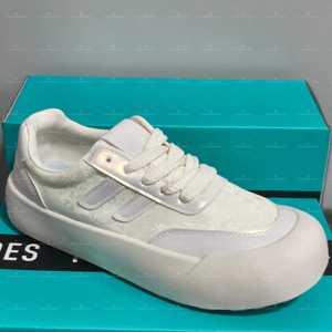 Sneakers in Tela Casual Serie Lace <span class=keywords><strong>Verde</strong></span> <span class=keywords><strong>Menta</strong></span> e Bianco <span class=keywords><strong>Scarpe</strong></span> Basse con Plateau per Donna Vendita Diretta dalla Fabbrica - Product Image 2