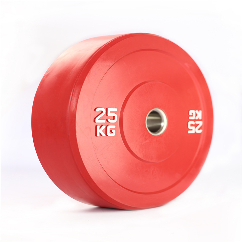 Коммерческая горячий пластины резиновые диски для штанги для тренажерного зала весовые плиты бампера