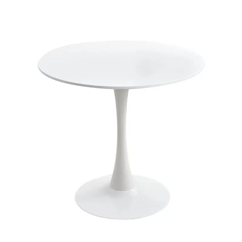 cheap white coffee table MDF Round GLOSSY White modern round nesting coffee tables Tulip Table