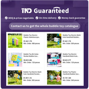 Pistola de Burbujas con Forma de Bola de Discoteca, Máquina de Burbujas Mágica a Pilas con Solución para Burbujas para Niños - Product Image 6