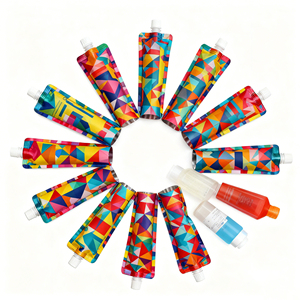 Emballage personnalisé Feiao pour boissons, yaourt, gelée, liquide vaisselle, détergent, savon, désinfectant, shampoing, cosmétiques, poche à bec verseur - Product Image 3