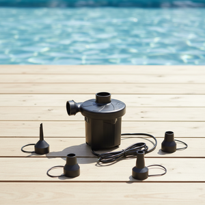 Accessoires de <span class=keywords><strong>piscine</strong></span> faciles à utiliser pompe de gonflage/dégonflage pompe à Air électrique Portable à remplissage rapide avec 3 buses pour produit gonflable - Product Image 5