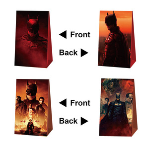 ODM OEM <span class=keywords><strong>Batman</strong></span> stock fiesta de cumpleaños anime animado temática caramelo bolsa bolsillo decoración suministros - Product Image 2