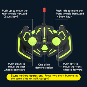 Voiture télécommandée classique HW Crazy Jumping Car pour enfants, véhicule RC, camion - Product Image 5