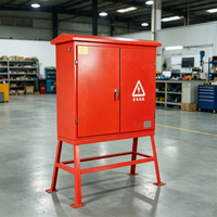 Caja de Distribución de Energía Temporal para Obras, con Marco de Soporte, Clasificación IP, Panel de Distribución Eléctrica Industrial para Construcción