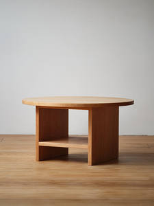 Solid Red Oak Coffee Table, Perfect As a <b>Sofa</b> Side Table for Living Rooms and <b>Small</b> Apartments, No Assembly Required. - Product Image 5