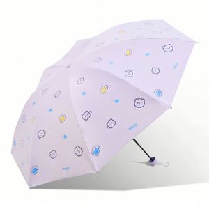 Personal Fashion Designer Designed Parasol Paraguay Custom logo Compact Portable Rain Automatic Windbreak Folding <b>Umbrella</b> 3 - Product Image 5