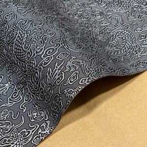 Métallique Phoenix Queue Fougère Fleur Motif 3D Texture En Relief Auto-Adhésif Faux <span class=keywords><strong>Cuir</strong></span> Autocollant Pour Chaise Téléphone Cas Réparation - Product Image 5