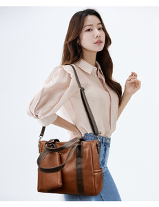 Bolsos cruzados de diseño de moda, bolsos de hombro de cuero PU de alta calidad, bolsos de mano casuales de lujo para mujer - Product Image 5