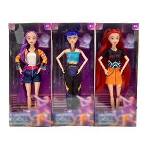 Nuevas muñecas de grupos femeninos de K-POP, set de grupo femenino Demon Hunter, juguete temático al por mayor. - Product Image 1