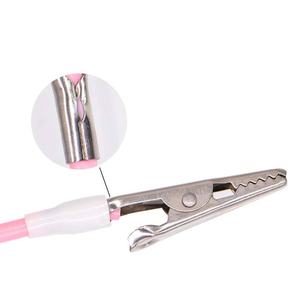 다양한 색상의 플라스틱 체인 스테인리스 스틸 클립 치과용 턱받이 홀더 - Product Image 6