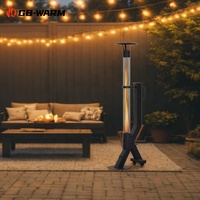 Torches à granulés de bois attrayantes pour l'extérieur, chauffage de patio, poêle à granulés de bois biomasse pour jardin extérieur