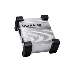 Boîtier DI actif <span class=keywords><strong>DI100</strong></span> avec amplificateur de signal Gain Boost pour guitare basse, clavier, scène et studio - Product Image 5