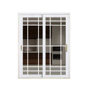 Puerta corredera de diseño simple, <span class=keywords><strong>precio</strong></span> de fabricante, PVC/UPVC, con vidrio templado - Product Image 4
