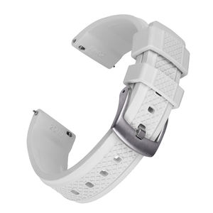 Juelong <span class=keywords><strong>Summit</strong></span> FKM Bracelet de <span class=keywords><strong>montre</strong></span> en caoutchouc 20mm 22mm Bracelet à dégagement rapide Slide Keeper Bracelet en caoutchouc étanche - Product Image 5