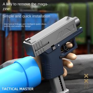 批发塑料爆炸飞盘枪 3D 打印 Block26 发射玩具 适合男孩和女孩 儿童安全玩具 - Product Image 4