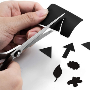 Étiquettes adhésives réutilisables pour tableau noir en vrac avec marqueur à craie blanche pour bocaux et bouteilles en verre - Product Image 3