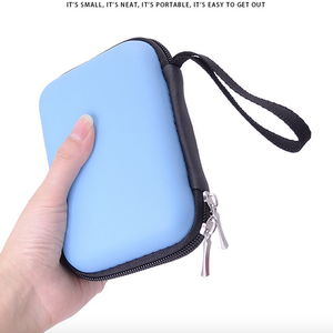 Portable Protective Pouch <strong>Hard</strong> Shell EVA <strong>Carrying</strong> Case for <strong>External</strong> <strong>Hard</strong> <strong>Disk</strong> <strong>Drive</strong> Case 2.5Inch HDD Travel <strong>Bag</strong> - Product Image 3