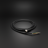 Conjunto de Cable HCX6L20BX de 2 Metros de Largo, Cable de Alimentación Compatible para Escáner con Sensor Láser o Sensor Lidar HINSON
