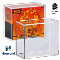 Boîte en acrylique transparente de haute qualité personnalisée avec couvercle magnétique, boîte de rangement en acrylique