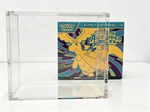 Premium Acrylic PKMN ETB <b>Display</b> <b>Case</b> Modern UV Protective Storage Box Elite Trainer Booster Box 5+8 mm - Product Image 5