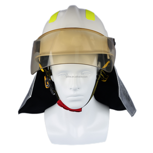 CE EN443 معتمد لرجال الإطفاء الهيكلي نصف خوذة إطفاء معدات مع بدلة الإنقاذ والعتاد OEM قبعة المورد - Product Image 6