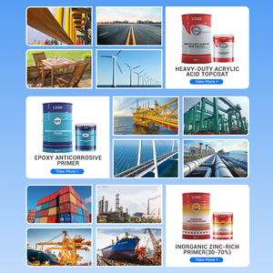 Excelente Rendimiento de Construcción, Pintura de Superficie Metálica de Secado Rápido, Imprimación Inorgánica Rica en Zinc, Revestimiento Epóxico Líquido en Aerosol - Product Image 3