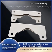 Services d'impression 3D métallique fournis par le fabricant, utilisant l'usinage CNC, acier inoxydable de qualité industrielle, alliage d'aluminium, acier à outils
