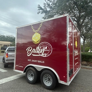 Meilleures ventes 2025 : Remorque alimentaire pour pizzas, Food truck mobile, Camion de restauration, Camion de vente ambulante, Remorque de cuisson pour food truck, Kiosque pour les États-Unis - Product Image 1