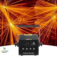 Club Iluminación láser por DMX 512 y FB3 FB4 pangolin software Precio de fábrica 12W Dj Rgb Animación 45Kpps escáner Luz de escenario