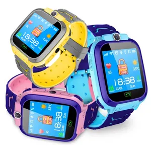 GPS الاطفال ساعة ذكية للماء الأطفال طالب ووتش GPS تتبع محدد ساعة تنبيه صوت دردشة SOS مكافحة خسر الطفل هدايا