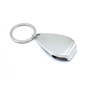 Porte-clés personnalisés en métal, ouvre-bouteille de bière, porte-clés avec logo personnalisé en alliage de zinc, cadeaux promotionnels - Product Image 3