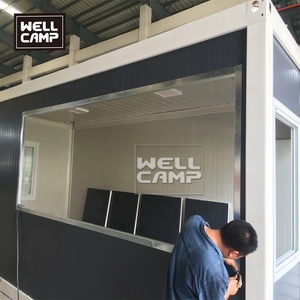 Sang trọng 20ft container cửa hàng prefab phẳng gói container Cửa Hàng Điện thoại di động container Nhà Giá cả phải chăng chi phí thấp đông cài đặt - Product Image 5