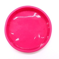 Moule à gâteau rond en silicone de cuisson, cercles, résistant à la graisse, par un cuiseur et une cuisson, 6 pièces