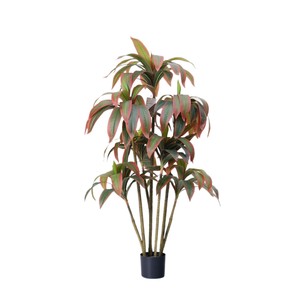 Plante artificielle Dream Castle en bois brésilien 100-200cm, décoration intérieure, bonsaï en pot, verdure - Product Image 5