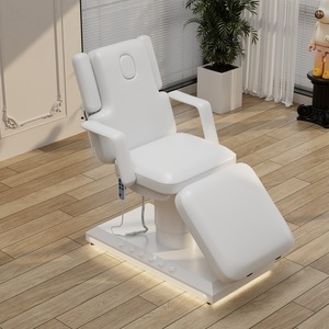 Muebles de Spa de salón de lujo, silla de elevación de pestañas, mesa de masaje de belleza, cama de Spa <span class=keywords><strong>Med</strong></span> Facial ajustable con luz - Product Image 2