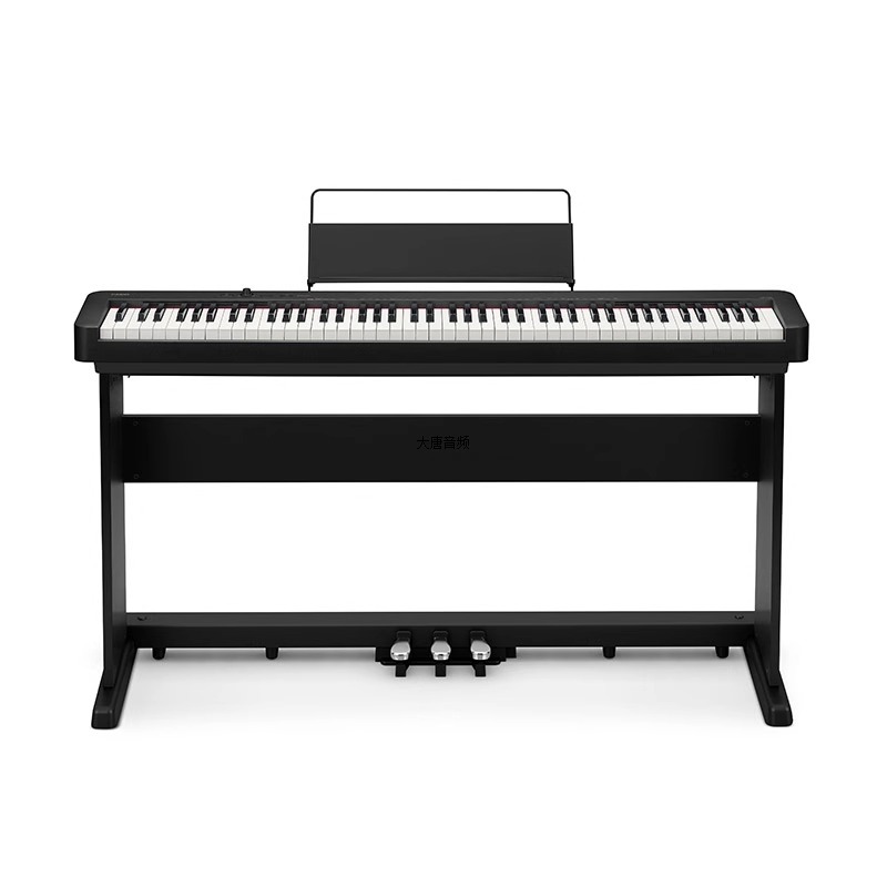 Cdp-s160bk host cs-470p original wooden frame three pedals