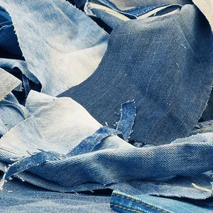 Denim Cutting Fabric Waste/ Denim Yarn Waste/Textile Waste Best Sell Quality Viet Nam 2021