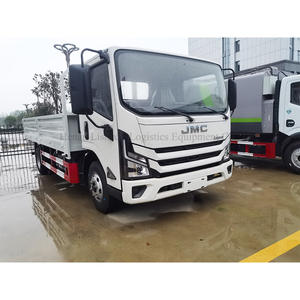 8 toneladas JMC camión 4x2 camión de carga 6 ruedas pequeño camión doble fila cabina motor diésel - Product Image 3